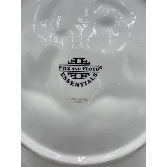 Fitz and Floyd Christmas "Jingle Bells" Cookie Plate Platter Candy Tray Vintage - Picture 4 of 7